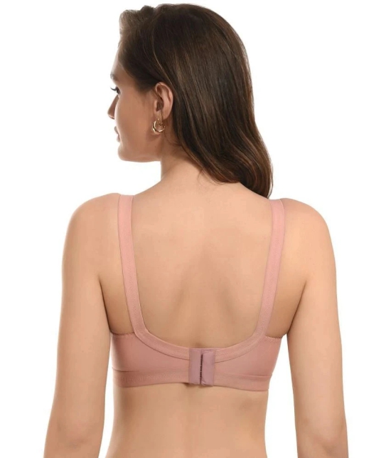 Elina Pack of 1 Cotton Womens Minimizer Bra ( Peach ) DOVE-DARKPEACH - None