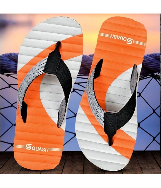 Squash - Gray Mens Thong Flip Flop - None