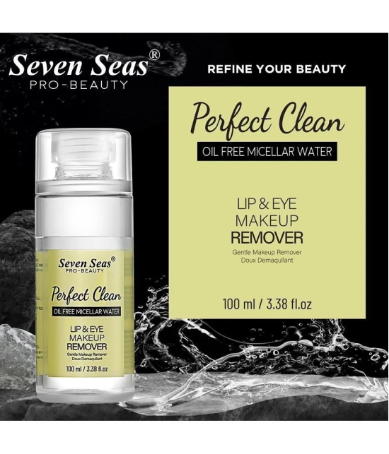 Seven Seas Perfect Clean Oil Free Micellar Water Lip & Eye Makeup Cleanser