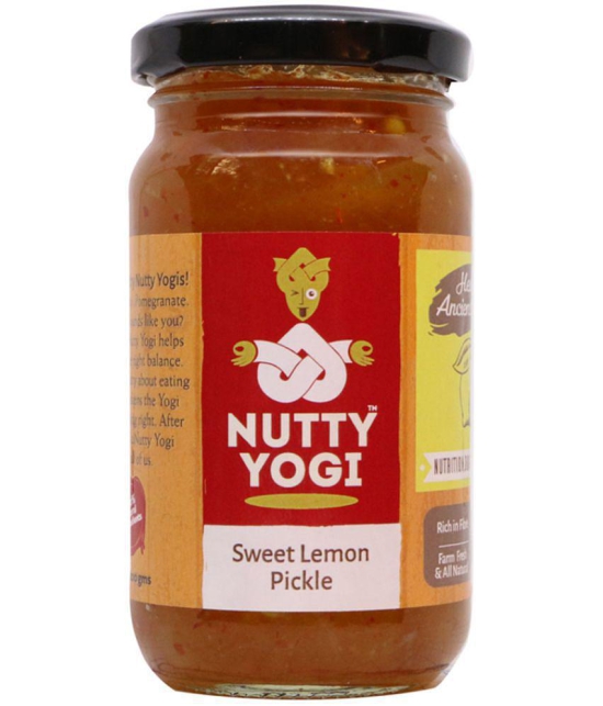 Nutty Yogi Sweet Lemon Pickle 200 g