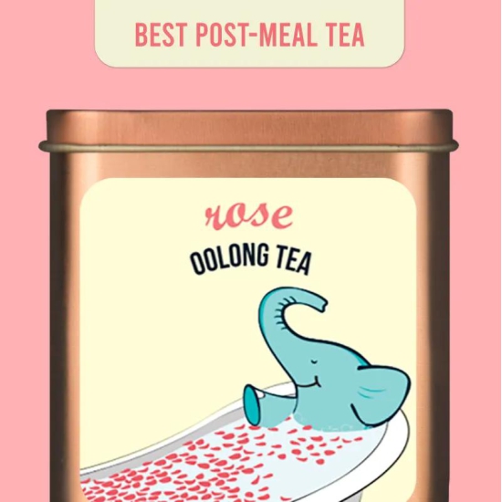 Rose Oolong Tea - Loose Tea-100 GMS