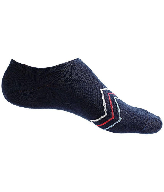 Texlon - Multicolor Cotton Men's No Show Socks ( Pack of 5 ) - Multicolor