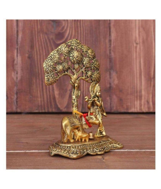 CHHARIYA CRAFTS - Metal Religious Showpiece (Pack of 1)