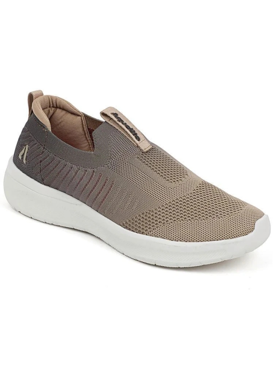 Aqualite Casual Lifestyle Shoes for Men Beige Mens Slip-on Shoes - None