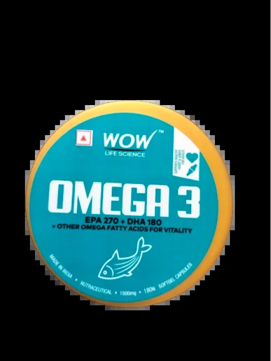 Wow Omega 3 High Strength Fish Oil Capsules 1500mg