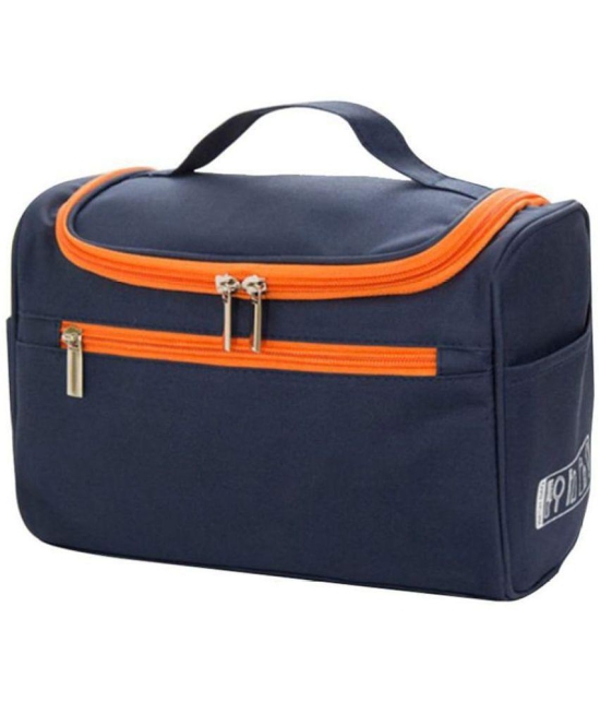 House Of Quirk Blue Toiletry Bag - Blue