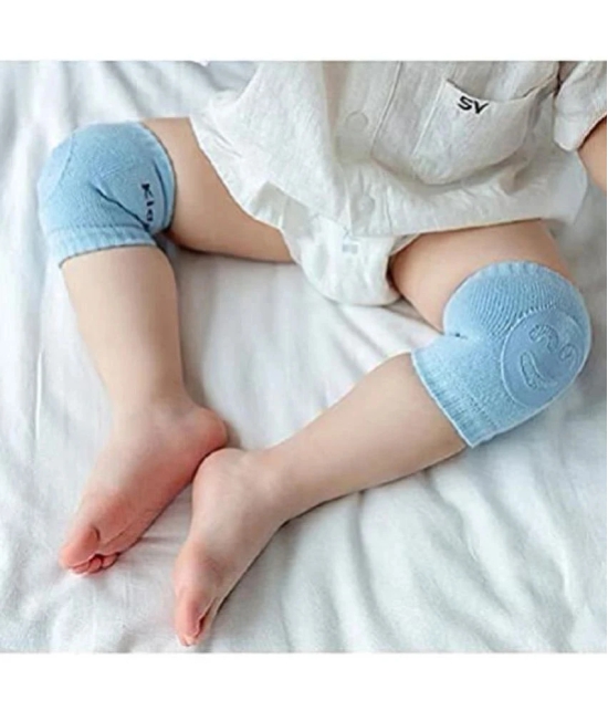 KALPVRUKSH ENTERPRISE - Multicolor Cotton Baby Knee Pad ( Pair of 1 )