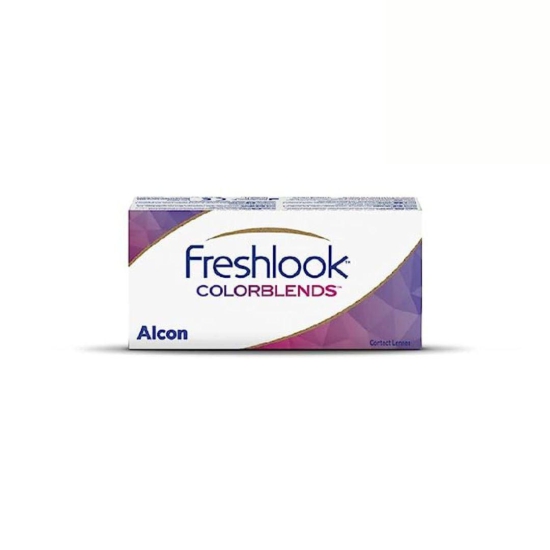 Freshlook Colorblends - Monthly Color Contact Lenses ( , Power contact lens(-3.25 to -8.00) blue, Pack of 2) | From Alcon--7.00 / True Sapphire