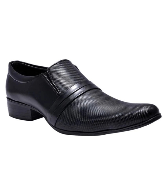 Sir Corbett - Black Mens Slip On Formal Shoes - 10