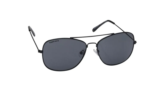 Black Navigator Unisex Sunglasses (M254BK5V)