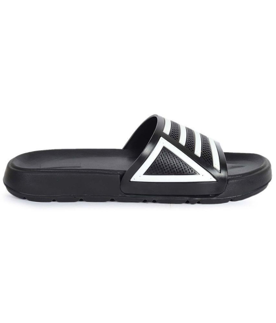 Aadi - Black Mens Slide Flip Flop - None