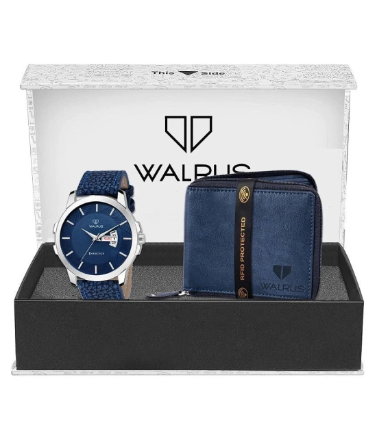 Walrus WWWC-COMBO68 Leather Analog Mens Watch