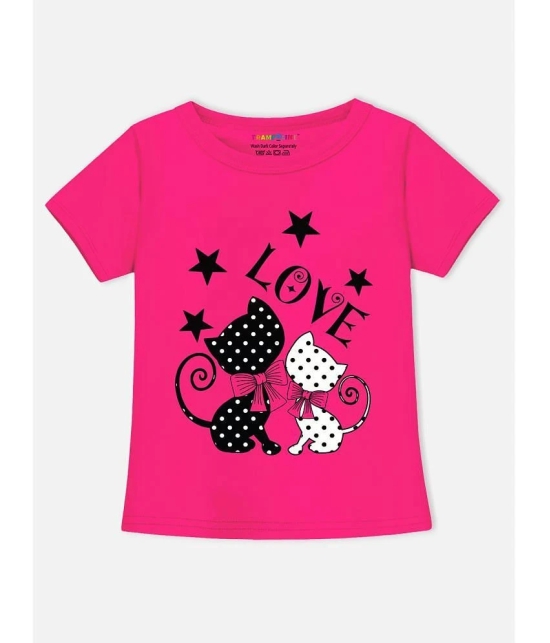 Trampoline Multicolor Cotton Blend Girls T-Shirt ( Pack of 3 ) - None