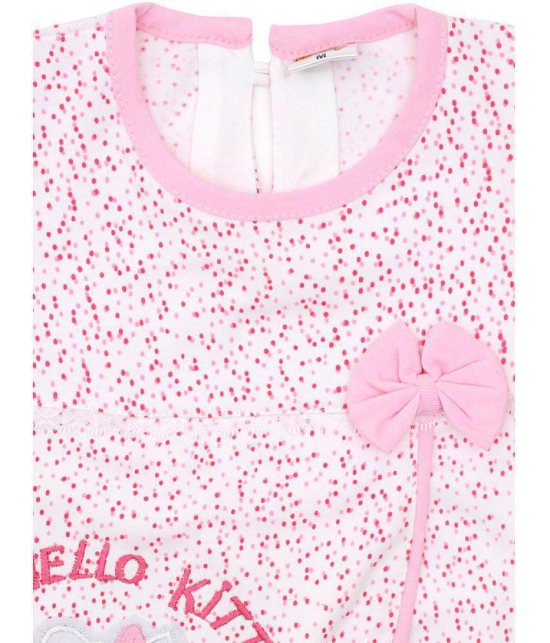 NammaBaby - Pink Cotton Blend Baby Girl Frock ( Pack of 1 ) - None