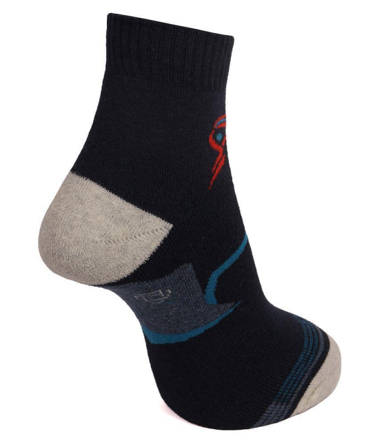 Dollar Socks Multi Casual Ankle Length Socks Pack of 3 - Multi