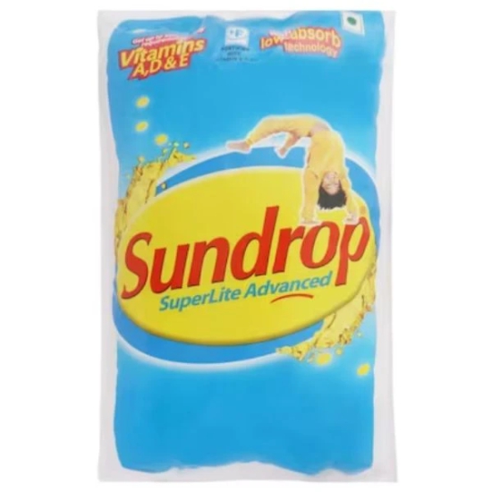 Sundrop Super Lite Advanced Sunflower Oil Can 1 Ltr