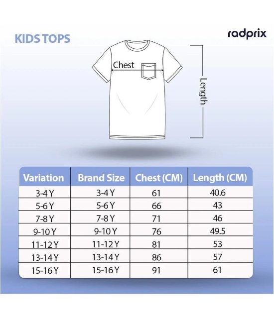 Radprix Gray Polyester Girls Top ( Pack of 1 ) - None