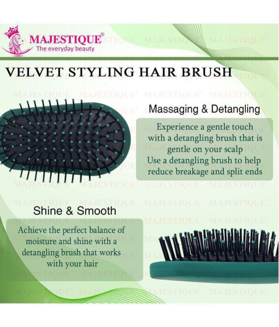 MAJESTIQUE - Cushion Brush For All Hair Types ( Pack of 1 )