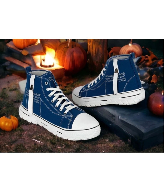 Aadi Blue Mens High Tops Shoes - None