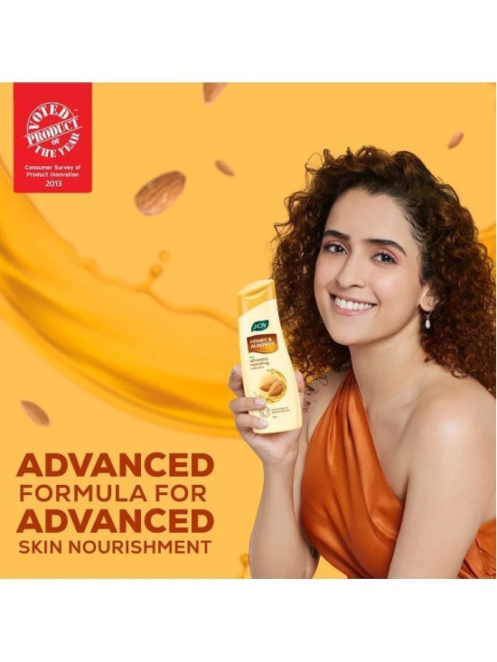 Joy Honey & Almonds Advanced Nourishing Body Lotion, For Normal to Dry skin (Pack of 2 X 300 ml)