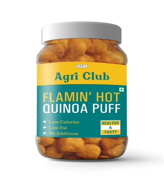 Agri Club Flamin Hot Quinoa Puff, 150 gm (Pack of 2)