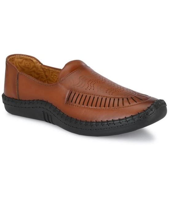 Bucik - Tan Mens Sandals - None