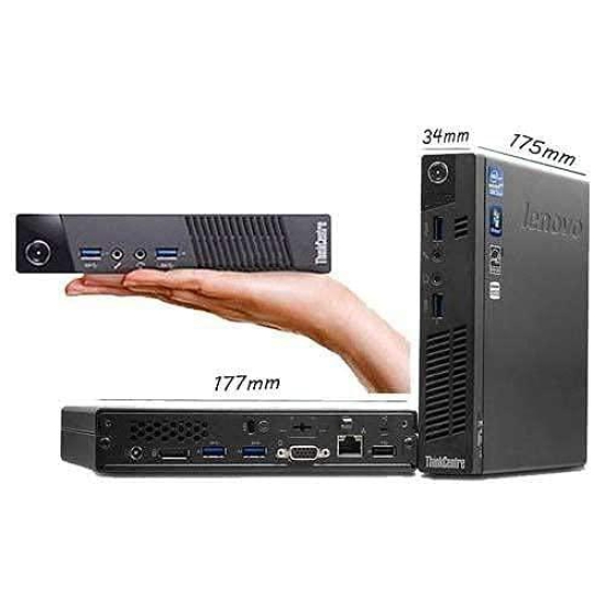 Lenovo ThinkCenter 19 AIO Desktop Set Intel i5, 4th Gen, 8GB,256GB SSD (Refurbished)