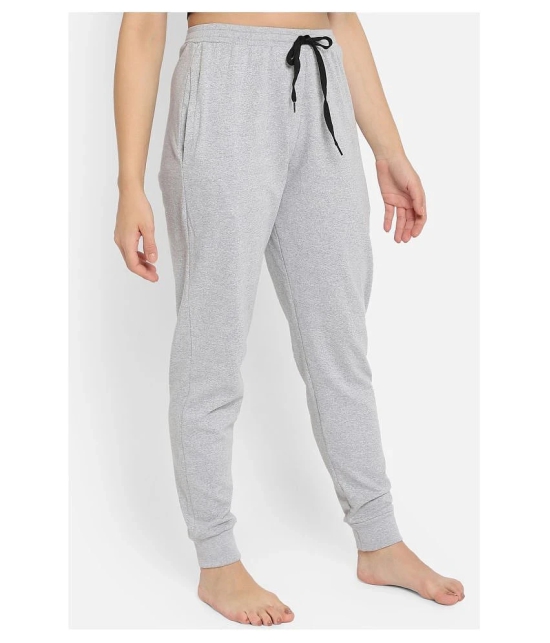 Clovia Nylon Pajamas - Grey Single - M