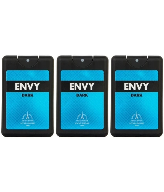 Envy Dark Pocket Perfume for Men - 18ML Each (Pack of 3)