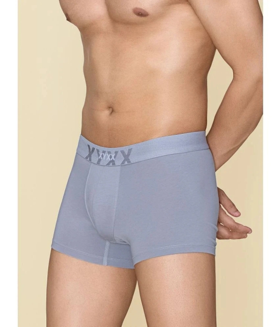 XYXX Cotton Mens Trunks ( Light Grey ) - None