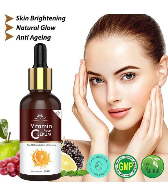 Intimify Vitamin C Face Serum for Skin Whitening, Wrinkles, Remove dark Spot and Pigmentation Face Serum 30 mL