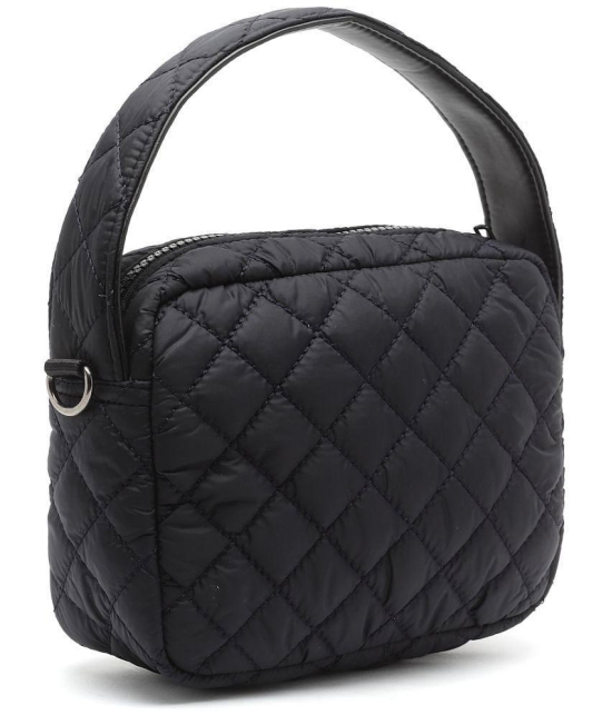 Anekaant - Black Polyster Sling Bag - Black