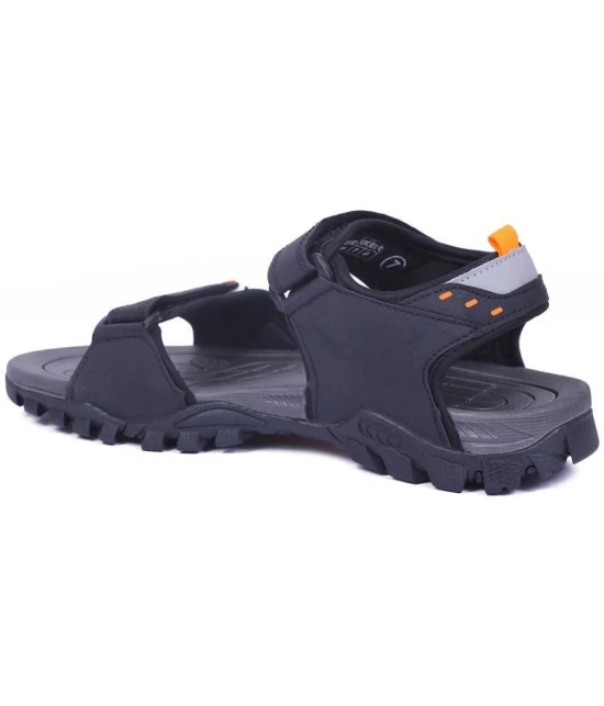 ASIAN - Black Mens Floater Sandals - None