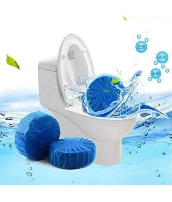 DHSMART Automatic Flush Toilet Bow Toilet Cleaner Tablets Powerful Cleaning Ball Toilet 450 Pack of 10