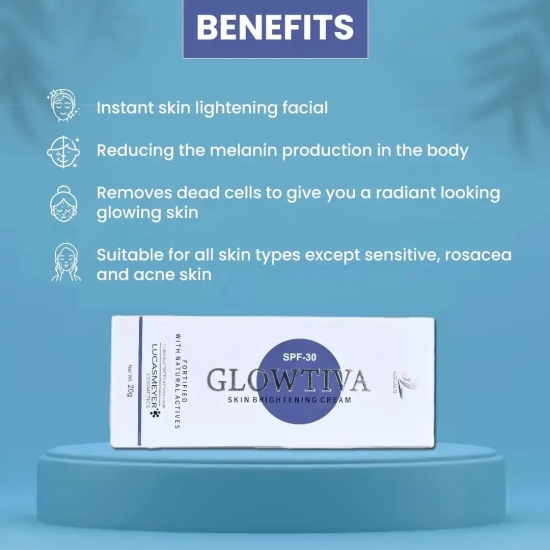 Glowtiva Skin Brightening Cream | 20g