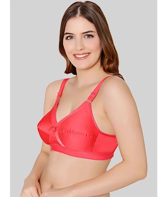 Bodycare Coral Cotton Blend Non Padded Womens Minimizer Bra ( Pack of 1 ) - None