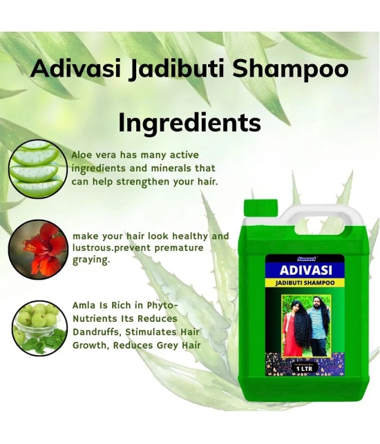 Herbal Adivasi Bhringraj Anti Hairfall Hair Shampoo & Hair Oil For Hair Growth & Reduces Hairfall