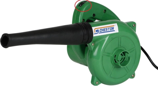 Cheston 550W Electric Air Blower 3.0m3min for Cleaning Dust from PC Windows Home-Cheston 550W Electric Air Blower 3.0m3/min for Cleaning Dust from PC, Windows, Home