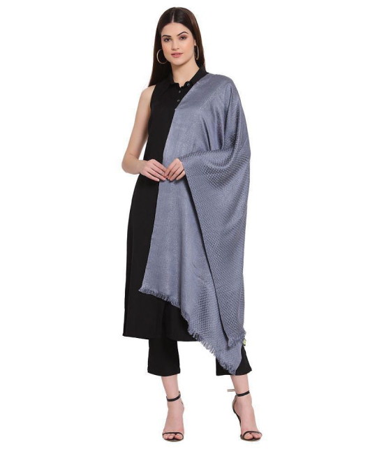 Anekaant Gray Printed Viscose Stoles ( Pack of 1 )