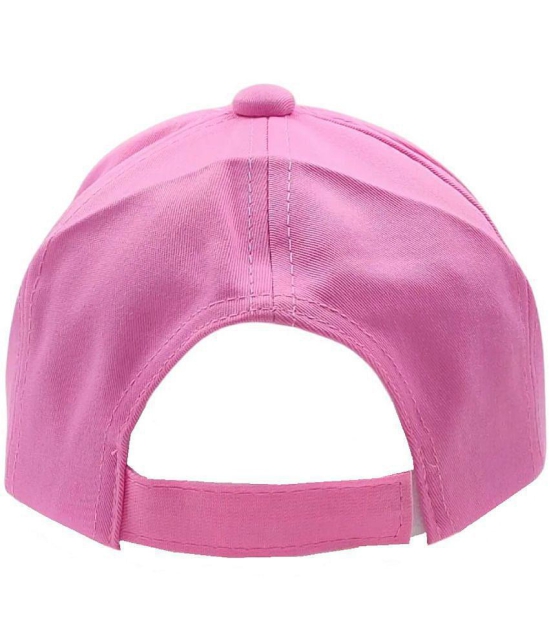 Zacharias Girl's Kids Cotton Cap kc-10-Light-Pink- (Pack of 1) (1-4 Years) - None