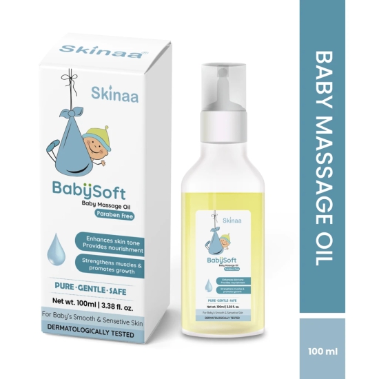 Skinaa Babysoft Baby Massage Oil Recommended For Nourishing And Strengthening BabyS Skin