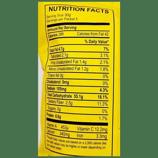 Diet Foods Corn Chips - Healthy Snacks, Low Cholesterol, High In Protein, No Trans Fat, 150 G