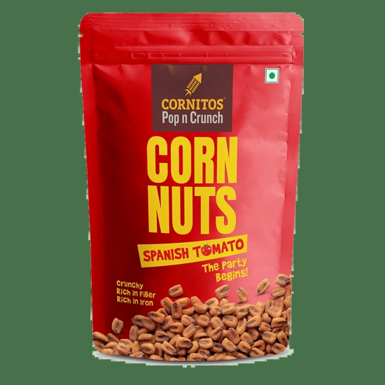 Cornitos Corn Nuts - Spanish Tomato, 150 G Pouch