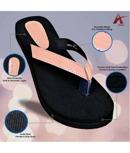 Altek - Peach Womens Slipper - None