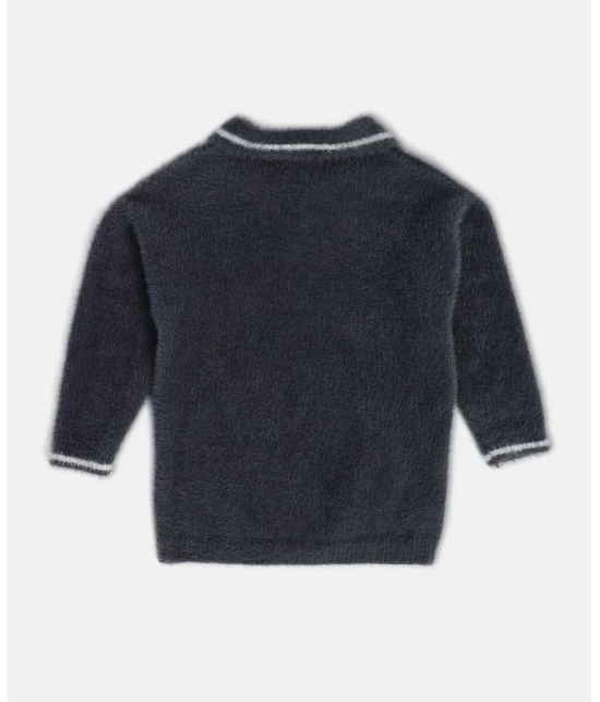 MINIKLUB DARK GREY SWEATER For BABY BOYS - None