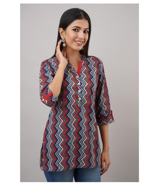 FabbibaPrints Cotton Tunics - Multicolor - M