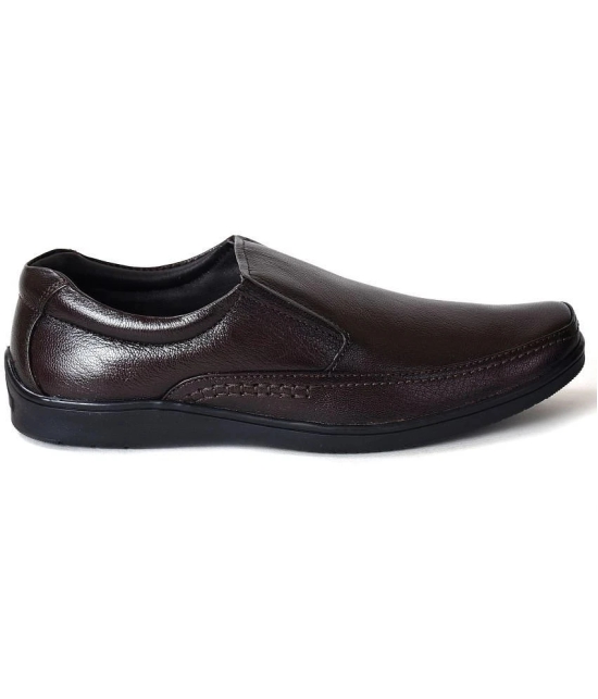 Ajanta - Brown Mens Slip On Formal Shoes - None