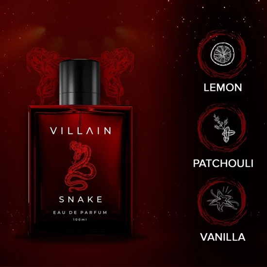 Villain Snake Eau De Parfum For Men 100ml