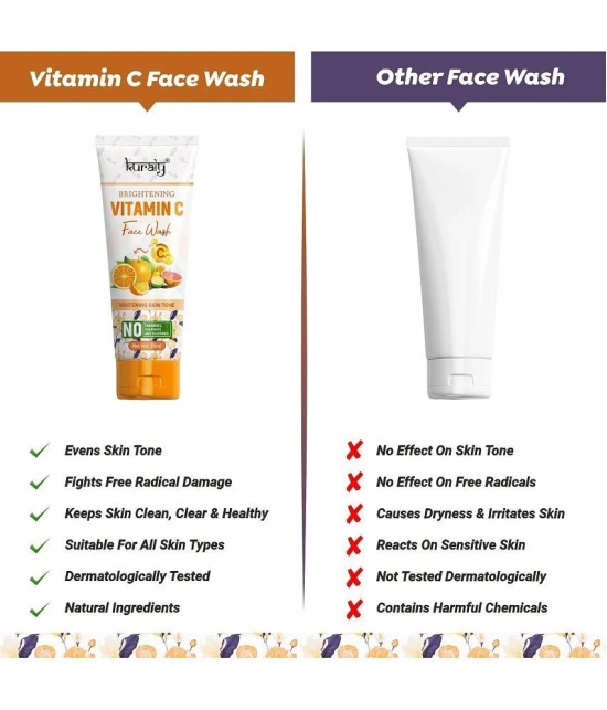 KURAIY Vitamin C for Face Cream Pigments Dark Spots Removal Facial Cream Pack Of 2