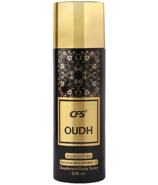 CFS  Oudh Black, Oudh Black & Oudh White Body Spray for Unisex 600 ml ( Pack of 3 )